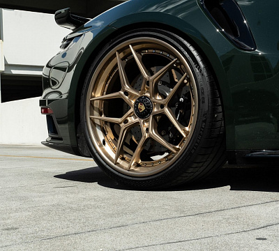 Фото дисков Anrky S3-X4 на Porsche 911 VIII