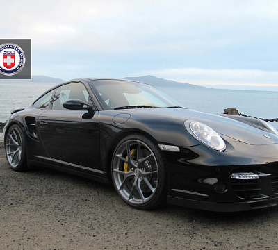 Фото дисков HRE P101 на Porsche 911 VI