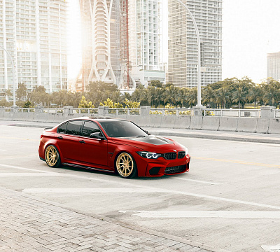 Фото дисков Anrky AN33 на BMW 3/M3 (F3x/F80)
