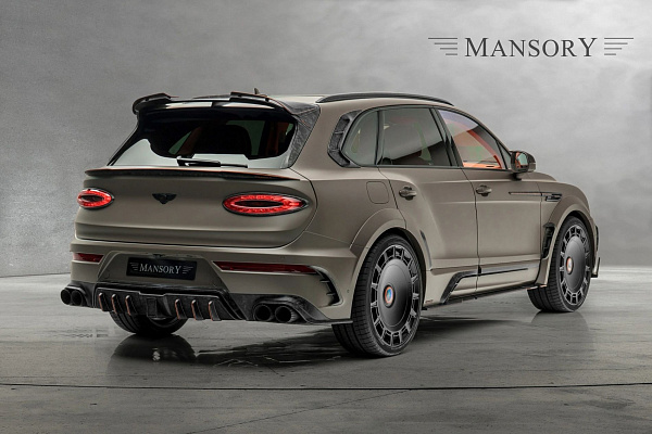 Фото дисков Mansory FD.15 Черный сатин на Bentley Bentayga