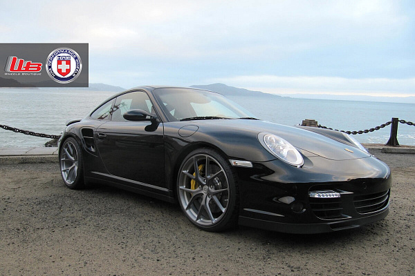 Фото дисков HRE P101 Сатиновый тонированный лак на Porsche 911 VI
