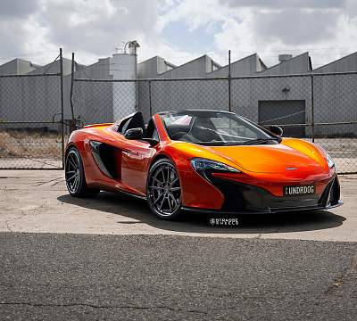 Фото дисков Strasse Wheels SV1 Deep Concave FS на McLaren 650S