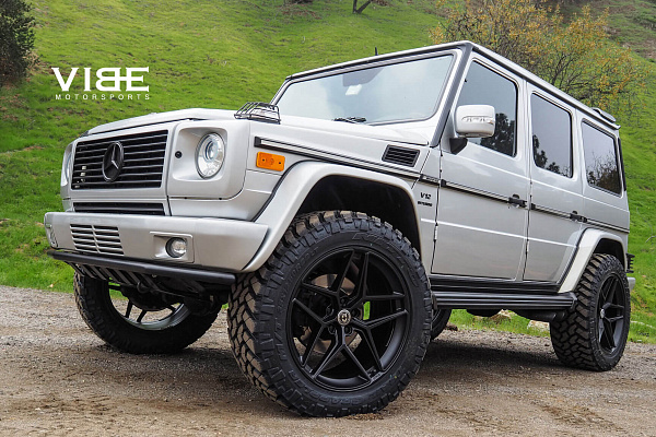 Фото дисков HRE FF11 Черный сатин на Mercedes-Benz G-Class II
