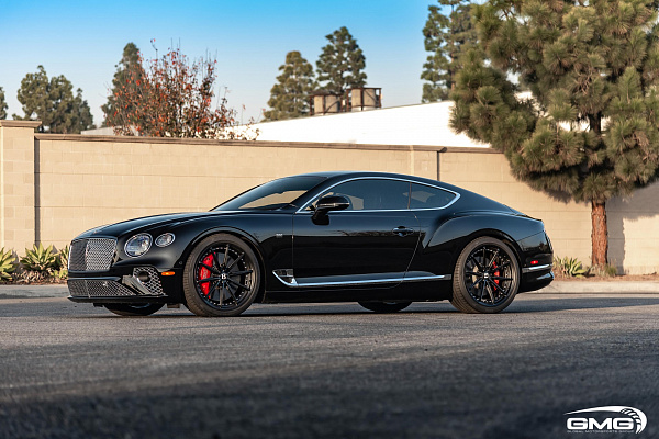 Фото дисков Brixton Forged R11-R Черный сатин на Bentley Continental GT III