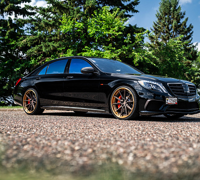 Фото дисков Vossen EVO-2R (3-Piece) на Mercedes-Benz S-Class (W222, C217)
