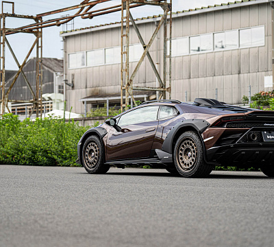 Фото дисков HRE 037 GTM на Lamborghini Huracan