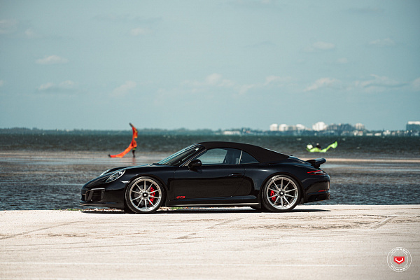 Фото дисков Vossen M-X2 Глянцевый тонированный лак на Porsche 911 VII