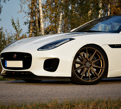 Фото дисков Vossen HF-3 на Jaguar F-Type