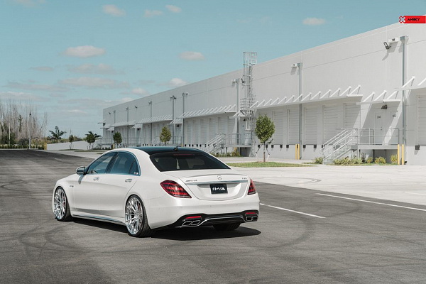 Фото дисков Anrky AN29 Полированный лак на Mercedes-Benz S-Class (W222, C217)