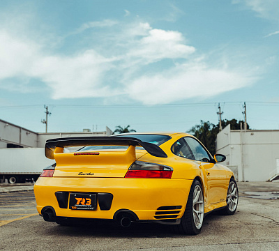 Фото дисков HRE R101 на Porsche 911 V