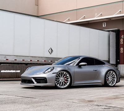 Фото дисков HRE P200 на Porsche 911 VIII