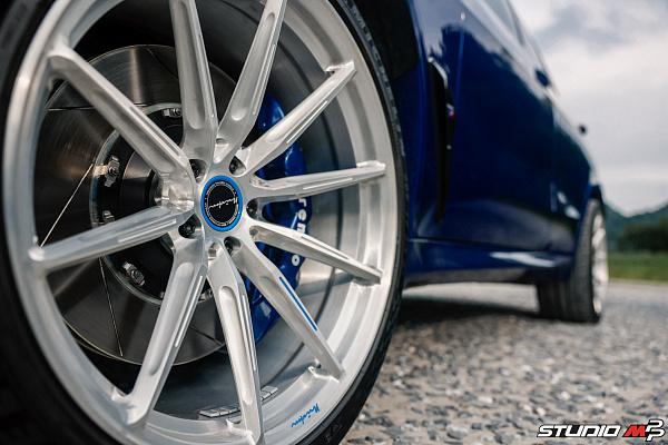 Фото дисков Brixton Forged R11-R Глянцевый лак на BMW X5/X5 M (G05/G18/F95)