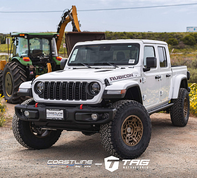 Фото дисков HRE FT1 на Jeep Gladiator II (JT)