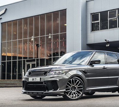 Фото дисков Kahn Pace Car на Range Rover Sport II