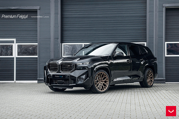 Фото дисков Vossen HF-2 Сатиновая бронза на BMW XM