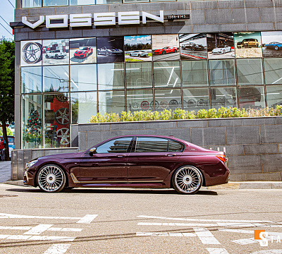 Фото дисков Vossen HF-8 на BMW 7 (G11/G12)