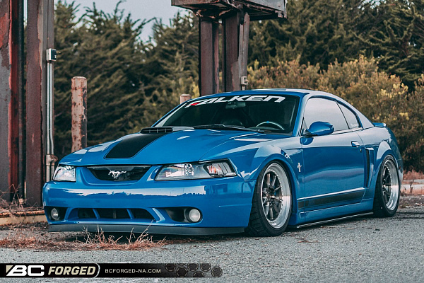 Фото дисков BC Forged LE10 // MLE10 Глянцевый темный лак на Ford Mustang IV
