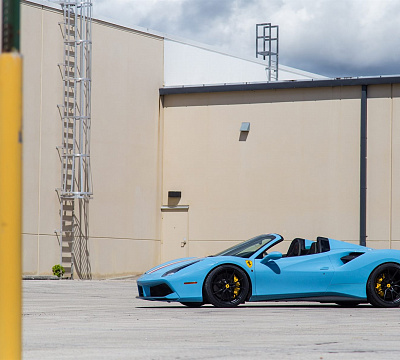 Фото дисков Anrky AN12 на Ferrari 488