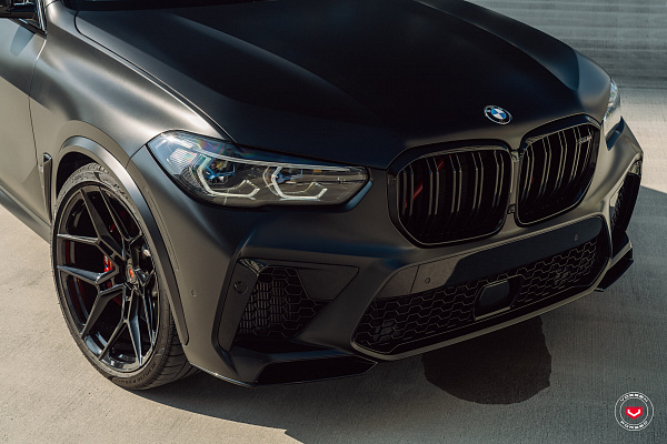 Фото дисков Vossen EVO-4 Черный глянец на BMW X5/X5 M (G05/G18/F95)