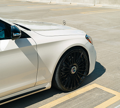 Фото дисков Vossen HF-8 на Mercedes-Benz S-Class (W222, C217)