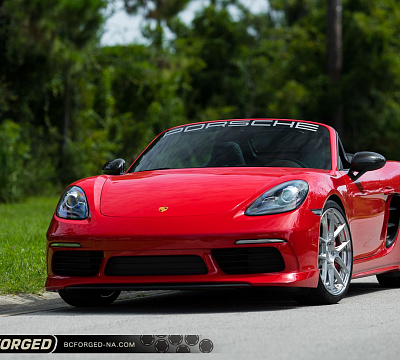Фото дисков BC Forged HCA381 на Porsche Boxster III