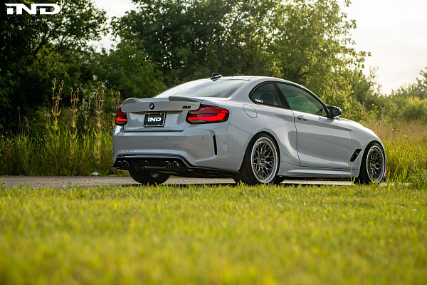 Фото дисков HRE 300 Глянцевый темный лак на BMW 2/M2 (F22/F87)