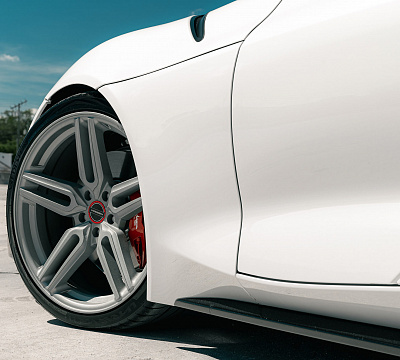 Фото дисков Vossen HF-1 на Toyota Supra A90