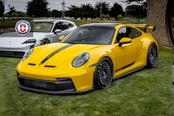 Фото дисков HRE 501 GTM Черный сатин на Porsche 911 VIII
