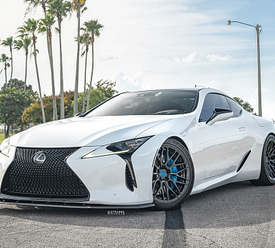 Фото дисков Strasse Wheels SV10M Deep Concave Duoblock на Lexus LC 500