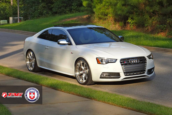 Фото дисков HRE S101 Глянцевый лак на Audi A/S/RS 5 (8T)