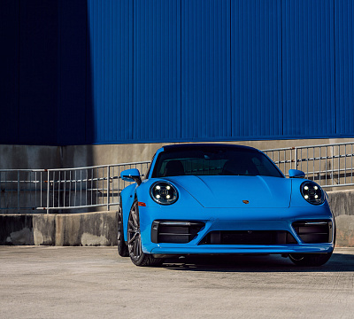 Фото дисков Vossen HF-4T на Porsche 911 VIII