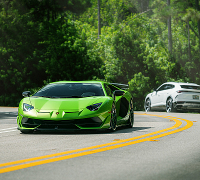 Фото дисков Vossen S21-01 на Lamborghini Aventador