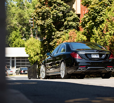 Фото дисков Vossen S17-13 на Mercedes-Benz S-Class (W222, C217)