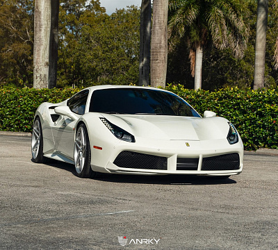 Фото дисков Anrky S1-X3 на Ferrari 488