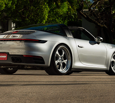 Фото дисков HRE 522 на Porsche 911 VIII