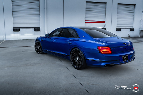 Фото дисков Vossen S17-13 Черный глянец на Bentley Flying Spur III