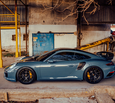 Фото дисков Strasse Wheels SM5RT Deep Concave Duoblock на Porsche 911 VII