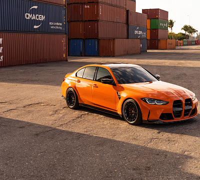 Фото дисков Strasse Wheels SV15FF Deep Concave FS на BMW 3/M3 (G2x/G80)