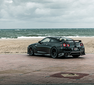 Фото дисков Vossen HF-5 на Nissan GT-R