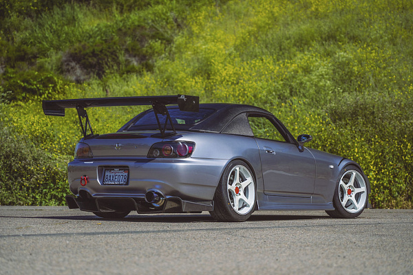 Фото дисков Motegi Racing MR159 BATTLE V Белый глянец на Honda S2000