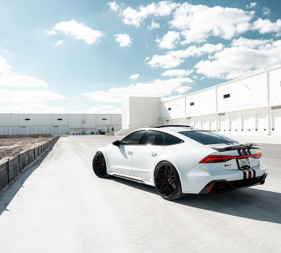 Фото дисков Vossen HF-7 на Audi A/RS 7 (4K)