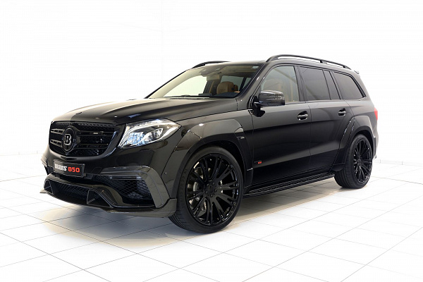 Фото дисков BRABUS Monoblock R (Platinum Edition) Черный глянец на Mercedes-Benz GLS (X166)