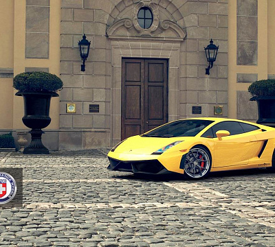 Фото дисков HRE S101 на Lamborghini Gallardo