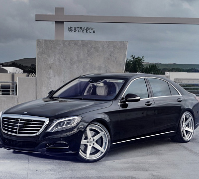 Фото дисков Strasse Wheels S5 Deep Concave на Mercedes-Benz S-Class (W222, C217)