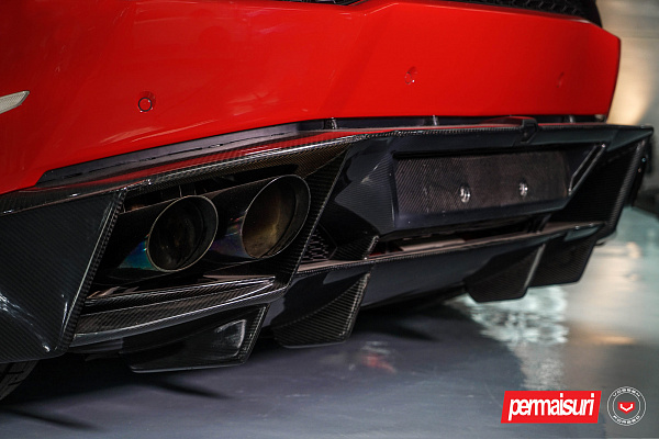 Фото дисков NOVITEC NL4 Сатиновая бронза на Lamborghini Huracan