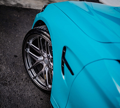 Фото дисков HRE R101 Lightweight на BMW 4/M4 (F32/F82)
