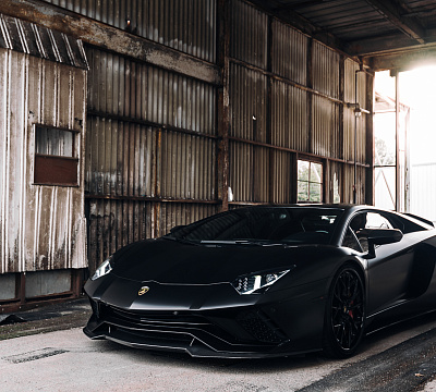 Фото дисков Brixton Forged PF10 на Lamborghini Aventador
