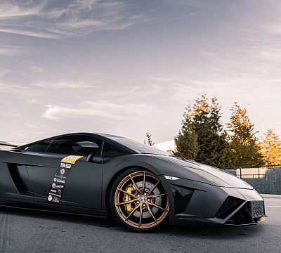 Фото дисков HRE P104SC на Lamborghini Gallardo