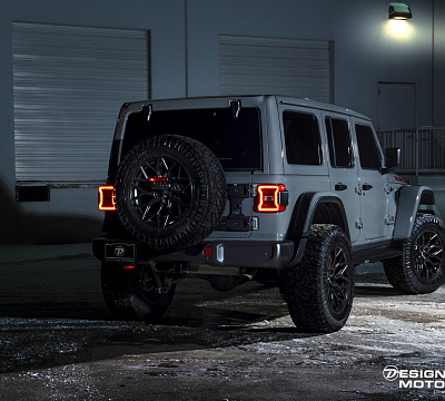 Фото дисков Vossen HF-2 на Jeep Wrangler IV (JL)