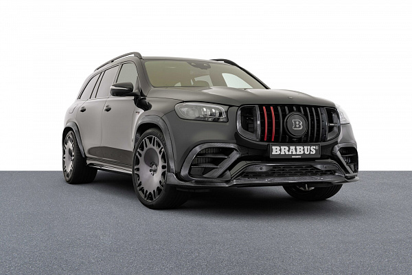 Фото дисков BRABUS Monoblock M (Platinum Edition) Черный глянец на Mercedes-Benz GLS (X167)
